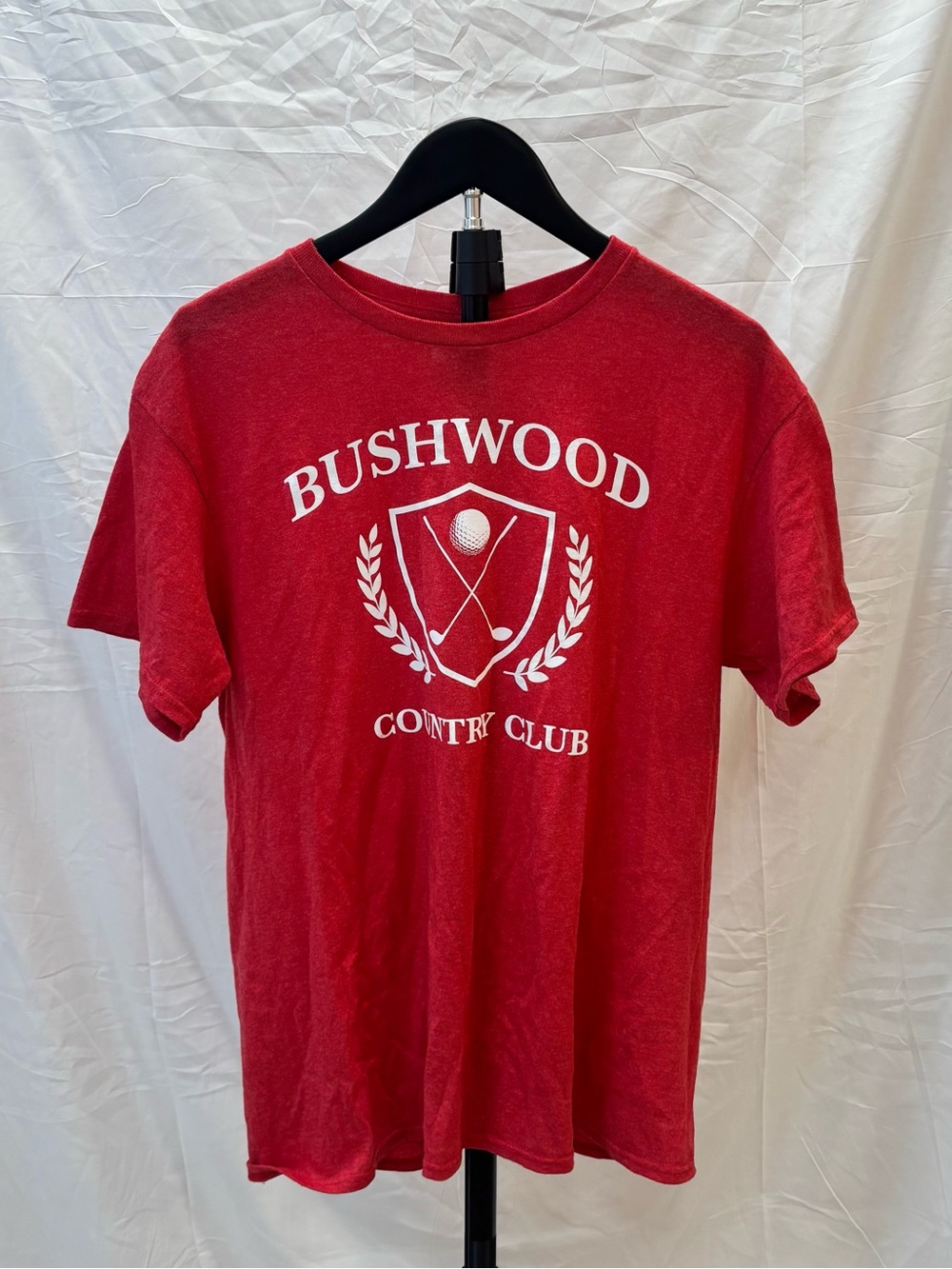Bushwood Country Club Golf Graphic T-Shirt Red Size Medium